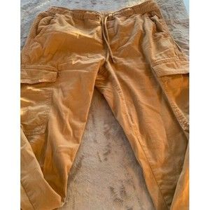 Vintage Urban Pipeline Cargo Pants Men's Med. Tan Khaki Grunge Skater Y2K Jogger